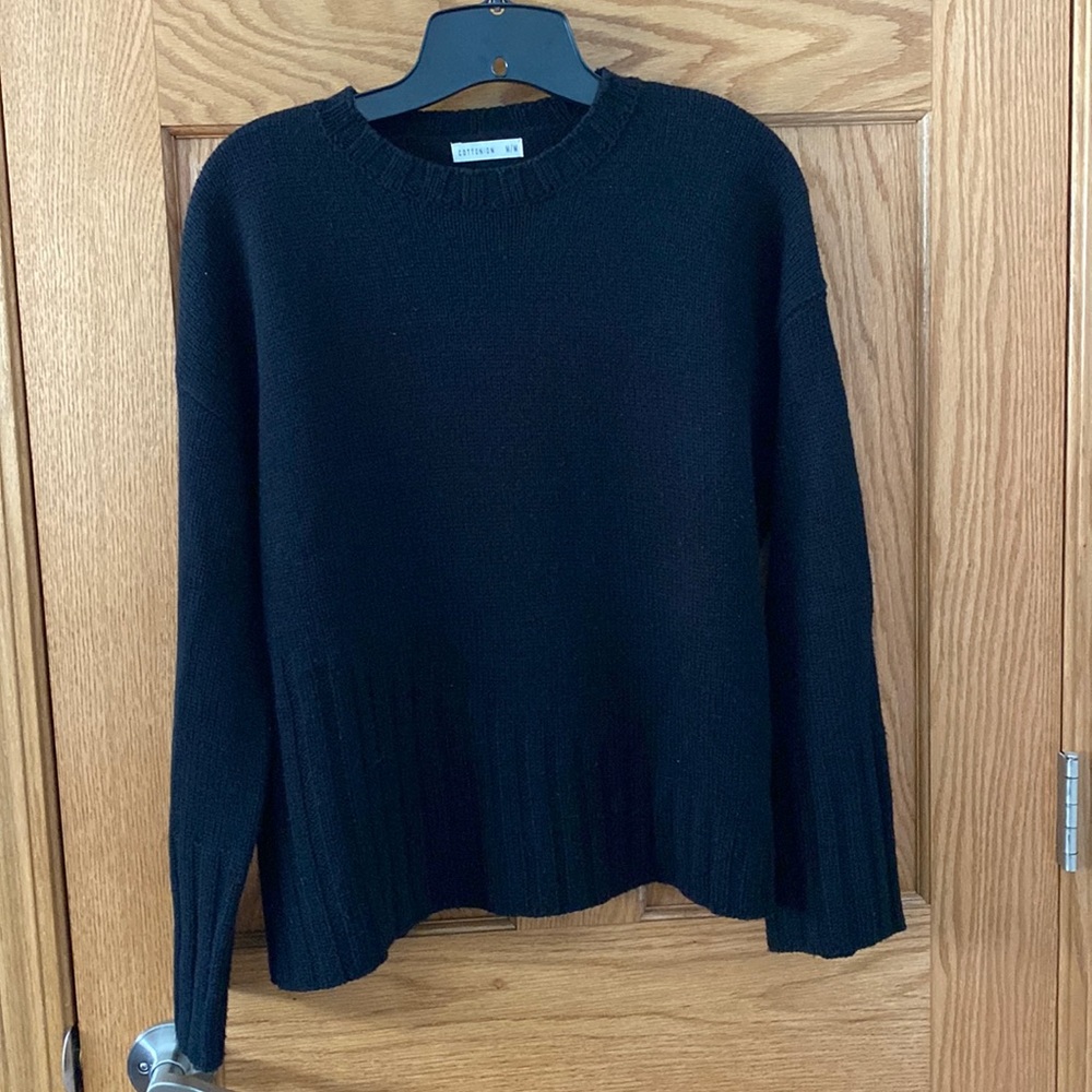 Black sweater